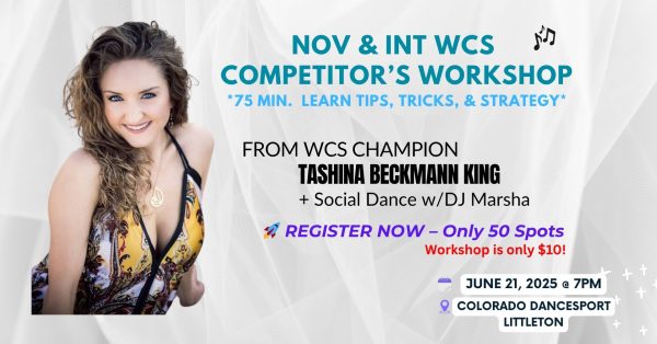 Tashina Competitor's Workshop